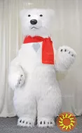 Надувний костюм Білий Ведмідь, Надувной костюм Белый Медведь