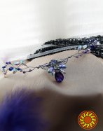 Эльфийская ветвь налобное украшение диадема веночек ободок фиолетовый