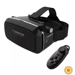 3D очки виртуальной реальности VR BOX SHINECON + ПУЛЬТ