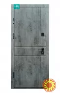 Двері металеві Міністерство Дверей ПК-360Q Оксид темний/Оксид світлий