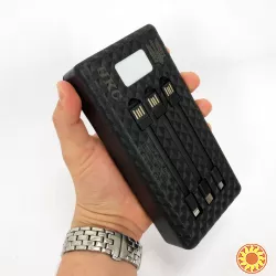 POWER BANK SOLAR 30000MAH, переносний акумулятор для телефону