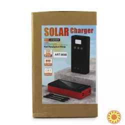 POWER BANK SOLAR 30000MAH, переносний акумулятор для телефону