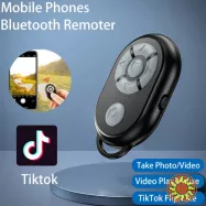 Bluetooth Пульт для перелистывания тик тока TikTok и Фотосъёмки