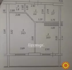 Продаю однокімнатну квартиру в затишному комплексі