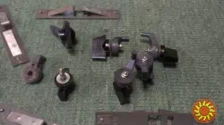 Ручки-переключатели поворотного типа для силовых ящиков СССР