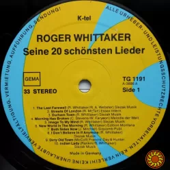 LP Roger Whittaker/ Роджер Уиттакер - Seine 20 Schönsten Lieder
