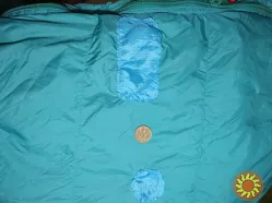 Пуховый спальный мешок кокон на рост до 194 см.