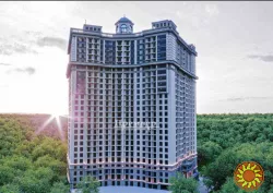 Шикарна трикімнатна квартира у новому житловому комплексі на березі моря