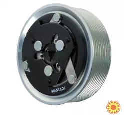 Муфта компрессора кондиционера Sanden SD7H15 10PV, 12V D 124 мм. подшип. 35х55х20 (Взборе)