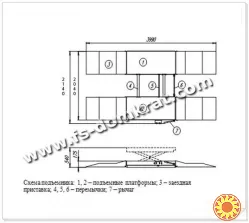 Пневматичний підйомник ПП-350 для шиномонтажу