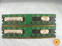 Оперативная память Hynix DDR2 512MB 1Rx8 PC2-4200U-444-12