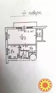 Пропонується до продажу однокімнатна квартира