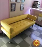 Офісний диван Тонус (1600х600х700) мм. з підлокітниками