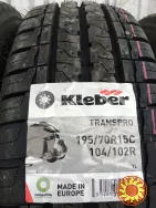 Шины 195/70R15C Transpro Kleber (Румыния) * Transpro 2 Kleber - летние - НОВЫЕ