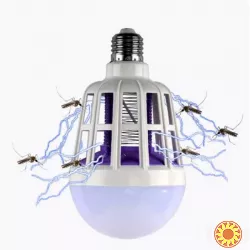 Світлодіодна лампа для комах Zapp Light, електрична пастка для комах, протимоскітна лампа від комарів