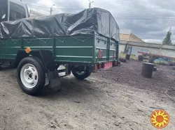 Новий одновісний причіп від виробника Дніпро-200 на ресорах Волга