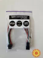 3 pin соединитель connector spi, для пиксельных адресных лент, Ws2811, ws2812 разъем с проводом