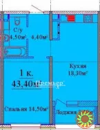 Продаю 1кімнатну квартиру в зданому будинку нового жилого комплексу