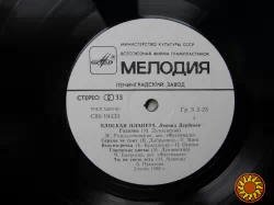 Виниловая пластинка Леонид Дербенев "Плоская планета" (1982 год)