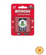 Акумулятор ETRON Ultimate Power AA 2500mAh Ni-Mh Ready 2Use Blister 2 шт