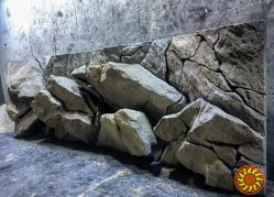 Арт-бетон Литье и лепка. Искусственные скалы в интерьере.