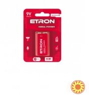 Батарейка ETRON Mega Power 9V 6LR61 Blister Alkaline 1шт