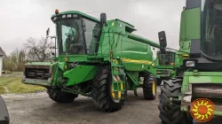 Комбайн John Deere 9680i WTS  Рік вип. 2005  Двигун: 384 к.с, Напрацювання: 3345 /2041 м/г,,