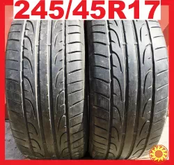 Шина 245/45R17 SP Sport Maxx Dunlop (Германия) Audi Bmw Mercedes - 2шт