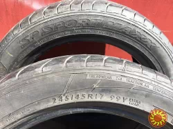 Шина 245/45R17 SP Sport Maxx Dunlop (Германия) Audi Bmw Mercedes - 2шт