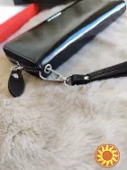 Женский кожаный кошелёк портмоне клатч 4 цвета