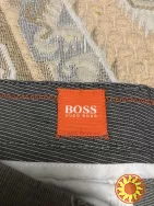 Сірі світлі штани Hugo Boss