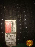 Шины 175/70R13 Uniroyal Tiger Paw Ice & Snow (Мексика) - зимние (шип)  - НОВЫЕ