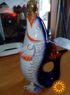 Продам Рыба-графин из Фарфоровый набор "Рыбки" пр-ва СССР.