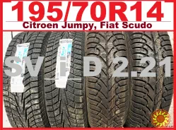 Шины 195/70R14 Winter i*Cept iZ2 W616 Hankook / Kristall Montero Fulda - НОВЫЕ