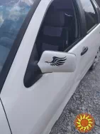 Наклейка на авто Крылья на зеркала светоотражающие