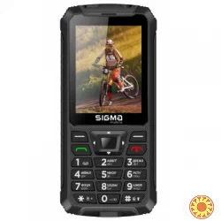 Мобильный телефон Sigma X-treme PR68 защищенный, защищен от воды, пыли и грязи