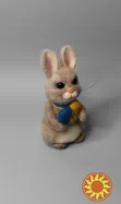 Заяц іграшка валяна з шерсті інтерєрна зайчик хендмєйд игрушка ручной работы сувенир подарок валяные игрушки из шерсти кролик іграшка войлочнвя кукла