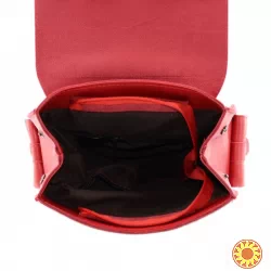 Продам рюкзак жіночий червоний з екошкіри, гарна якість, б/у, стан відмінний,