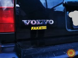 Наклейки на авто на ручки авто faketaxi 4 шт