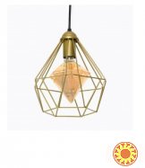 Потолочный подвесной светильник Atma Light серии Crystal P235 Gold