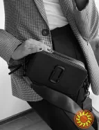 Клатч сумка через плечо с широким ремнем Marc Jacobs The Snapshot Bag