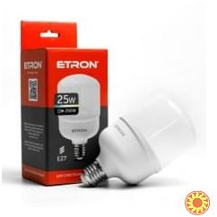 LED лампа ETRON 1-EHP-302 T80 25W 6500K E27