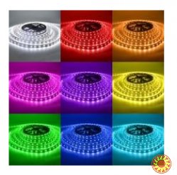 Набор 3в1 RGB LED 5 метров SMD5050-60 IP65 IR