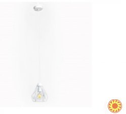 Потолочный подвесной светильник Atma Light серии Bevel P165 White