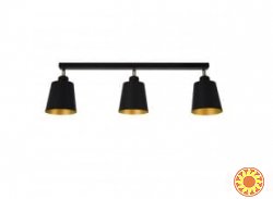 Люстра потолочная Atma Light серии Cassel L130-660-3 BlackMGold