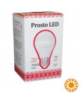Светодиодная лампа Prosto LED 7W E27 4100К G61 (Шар)