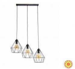 Люстра подвесная Atma Light Cassel Crystal C235-450-3 Black