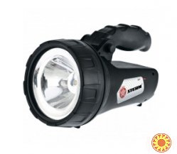 Фонарь поисковый STERN аккумуляторный 15LED + 25W галоген