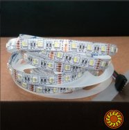 LED лента BIOM G.2 SMD5050-60 12V IP20 Премиум RGB+W 1м