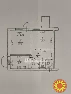 У продажу найкраща 2 кімнатна квартира з ремонтом на пр. Добровольського.